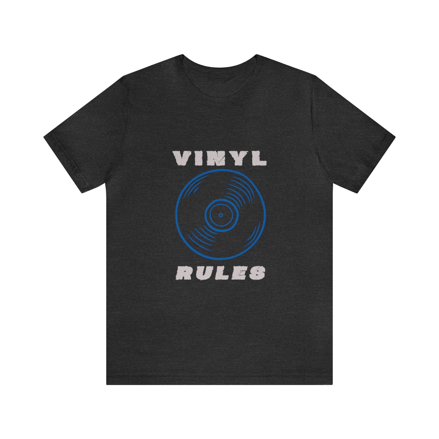 Vinyl Rules Unisex Jersey Short Sleeve Tee