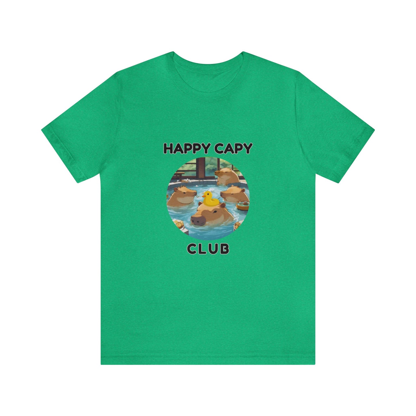 Happy Capy Club Unisex Jersey Short Sleeve Tee