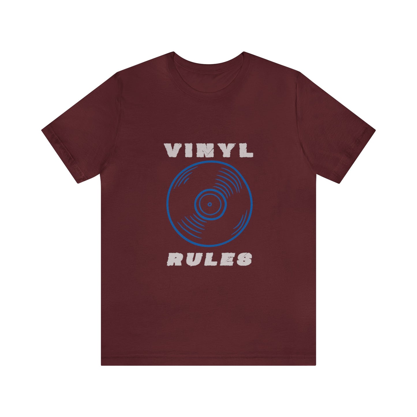 Vinyl Rules Unisex Jersey Short Sleeve Tee