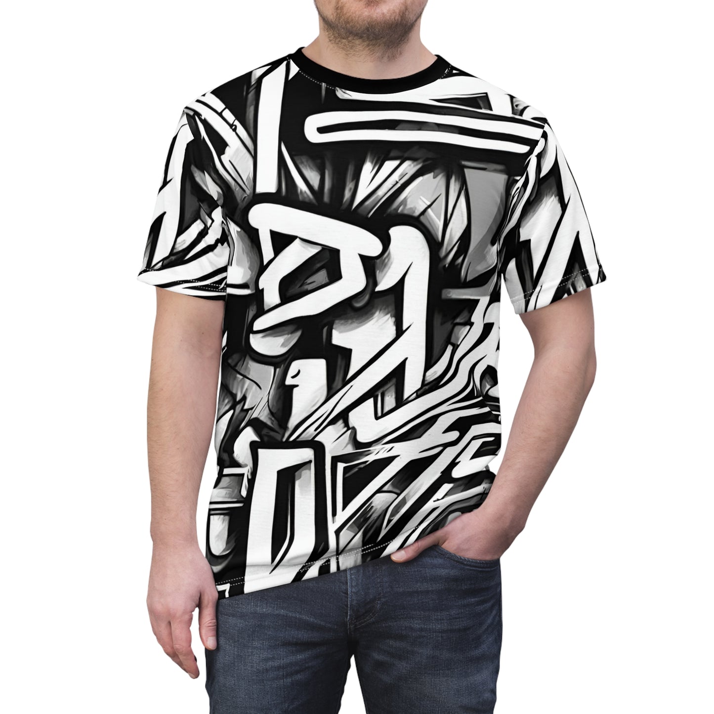 Gritti Unisex Cut & Sew Tee (AOP)