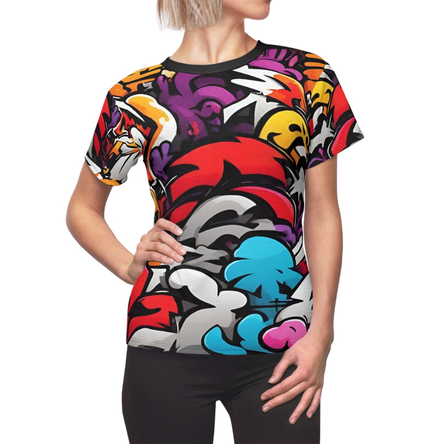 Toonffiti Women's Cut & Sew Tshirt