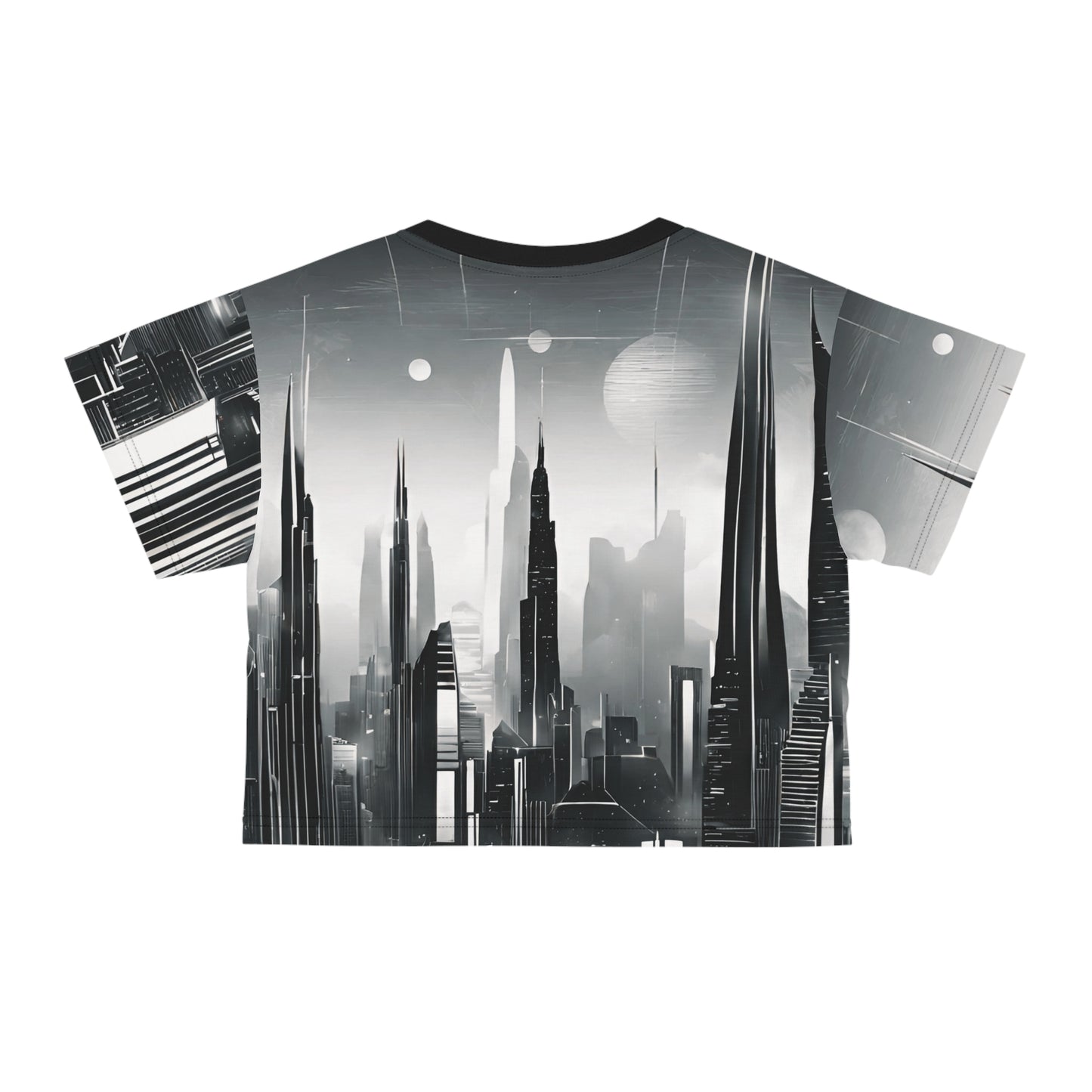 Metropolis Crop Tee (AOP)