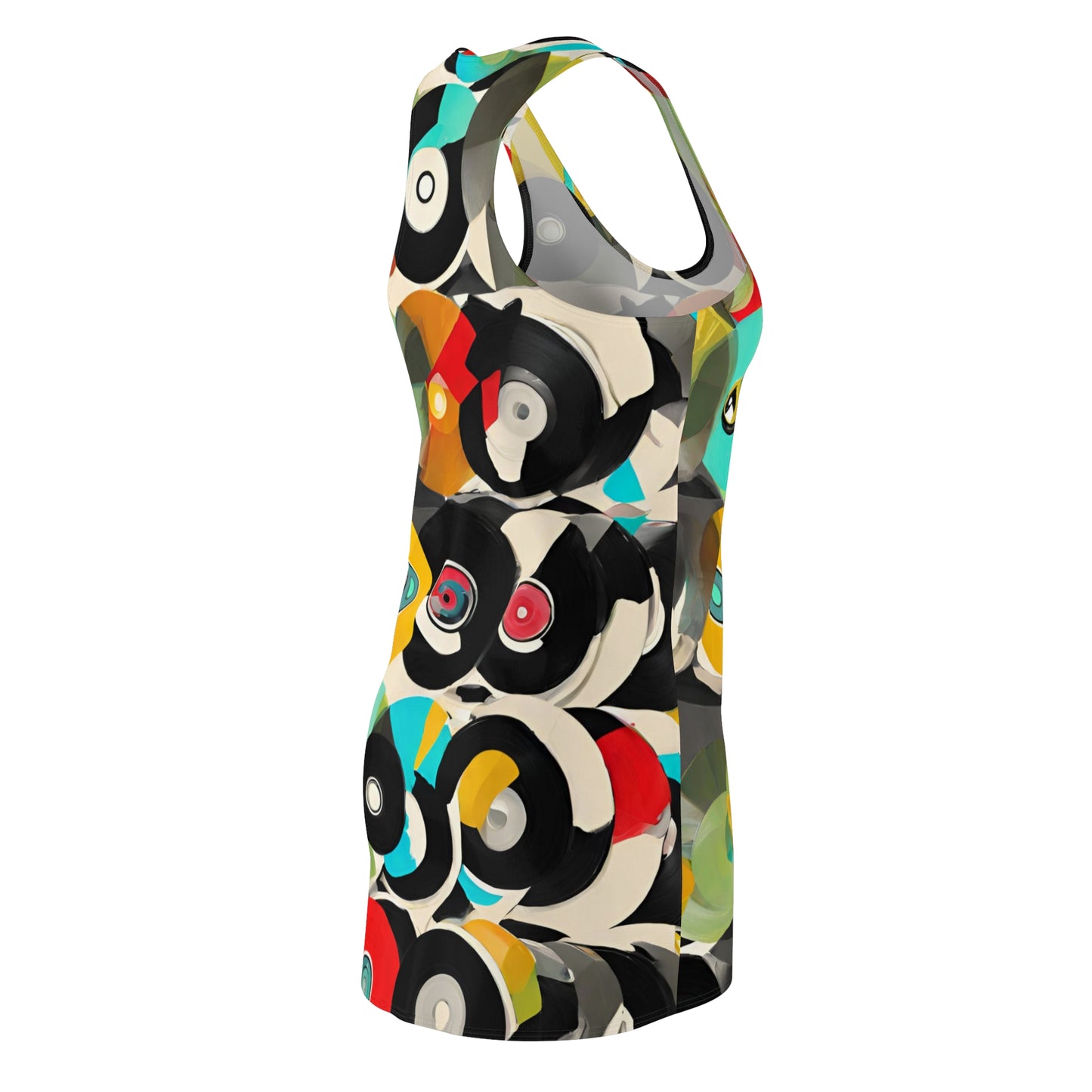 Platters Women's Cut & Sew Racerback Dress (AOP)