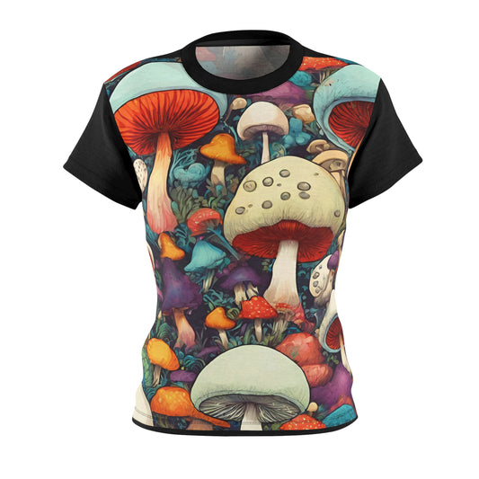 Mushroom Magic Women's Cut & Sew Tee