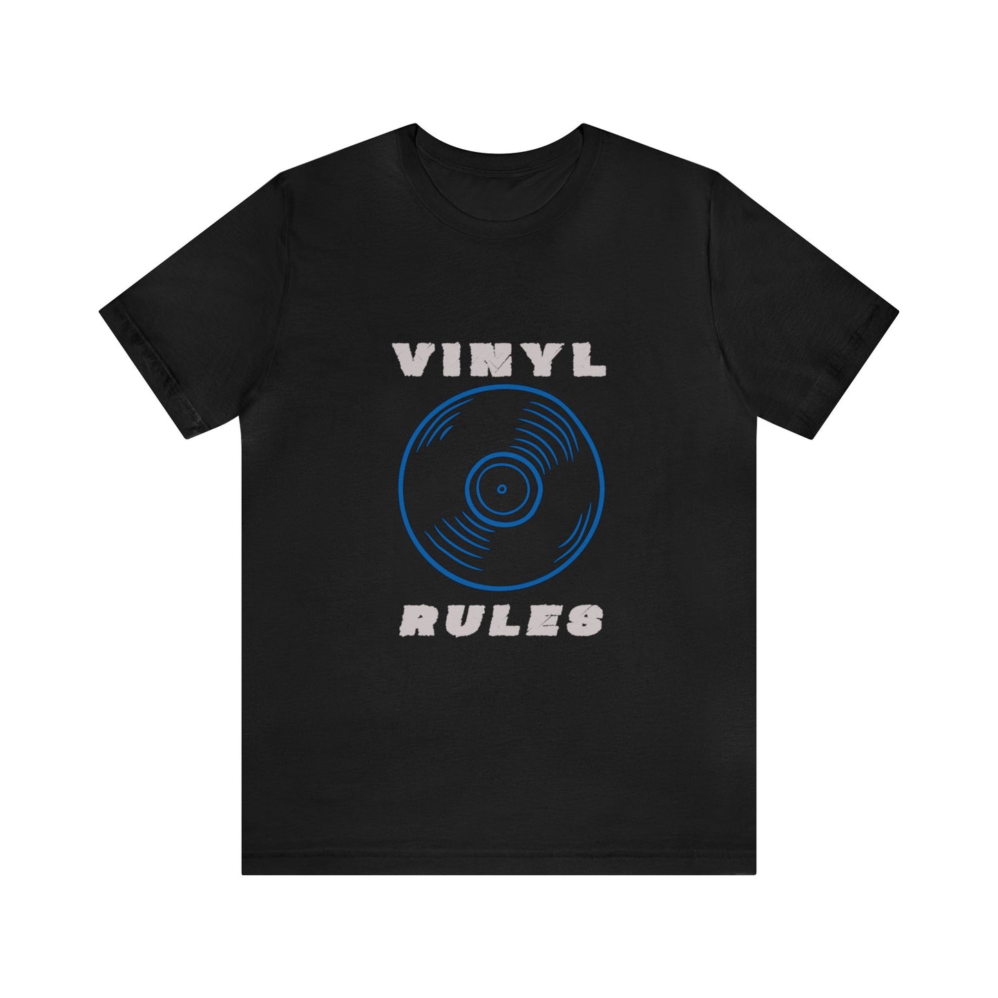 Vinyl Rules Unisex Jersey Short Sleeve Tee