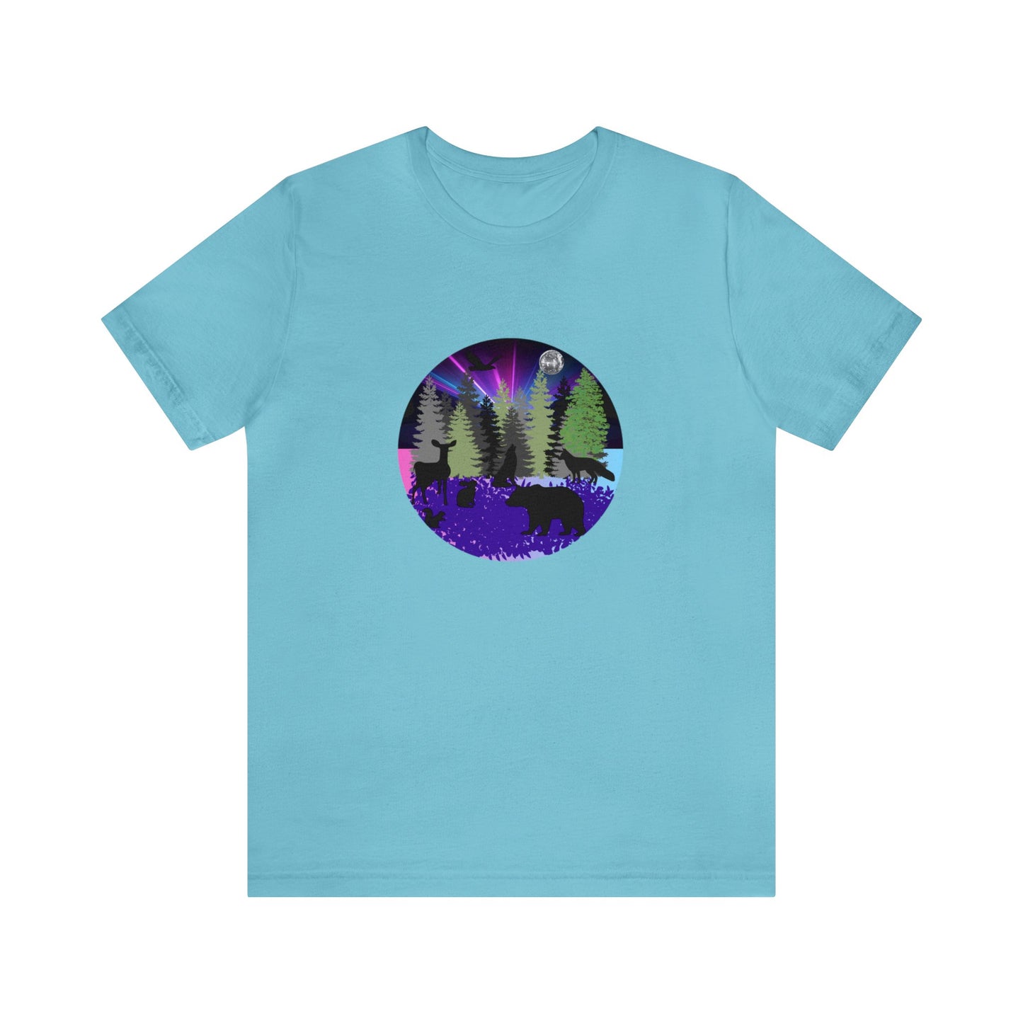 Take Me to the Forest Disco Unisex Jersey Short Sleeve Tee