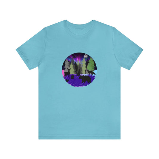 Take Me to the Forest Disco Unisex Jersey Short Sleeve Tee
