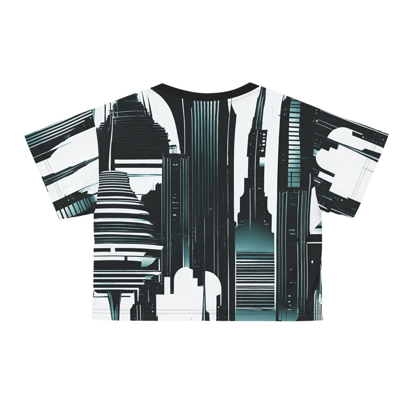 Cityshapes Crop Tee (AOP)