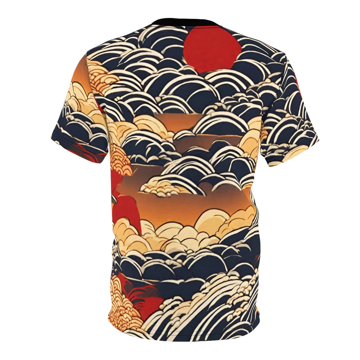 Mountain Waves Unisex Cut & Sew Tee (AOP)