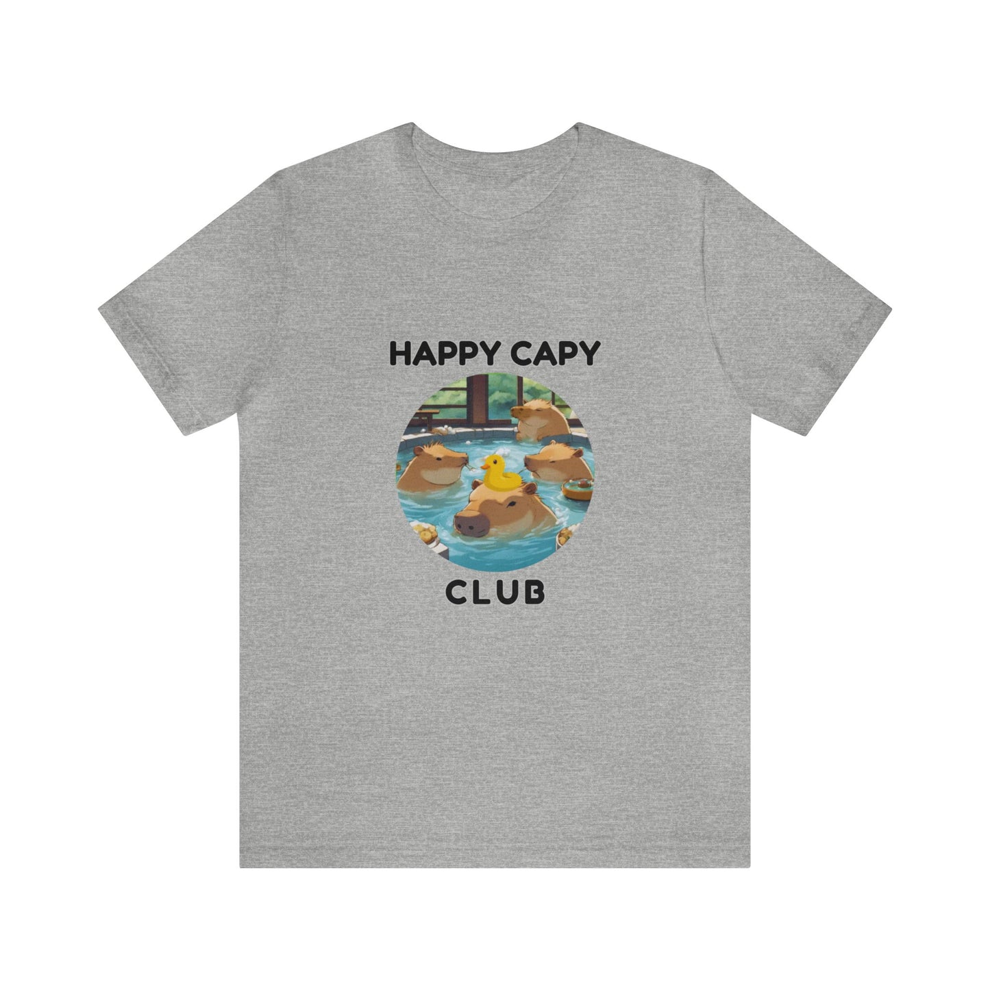 Happy Capy Club Unisex Jersey Short Sleeve Tee