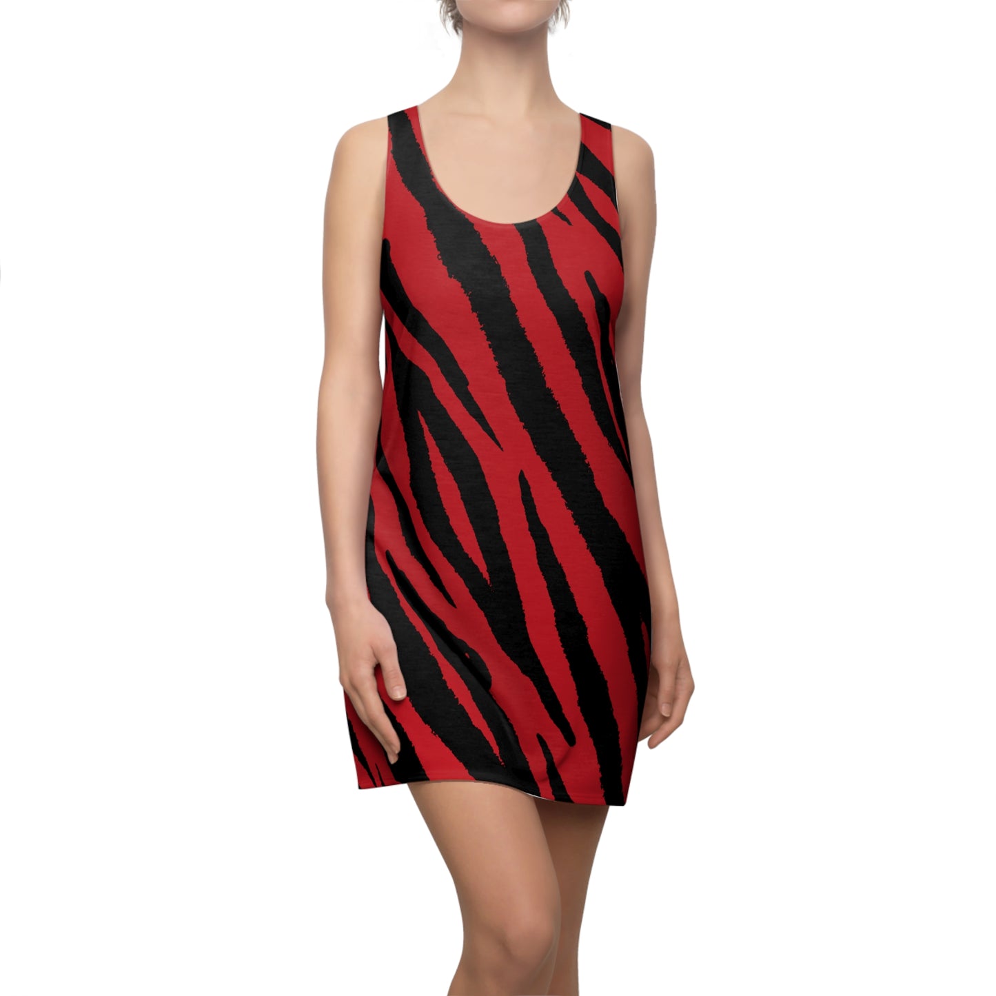 Rawr Women's Cut & Sew Racerback Dress (AOP)