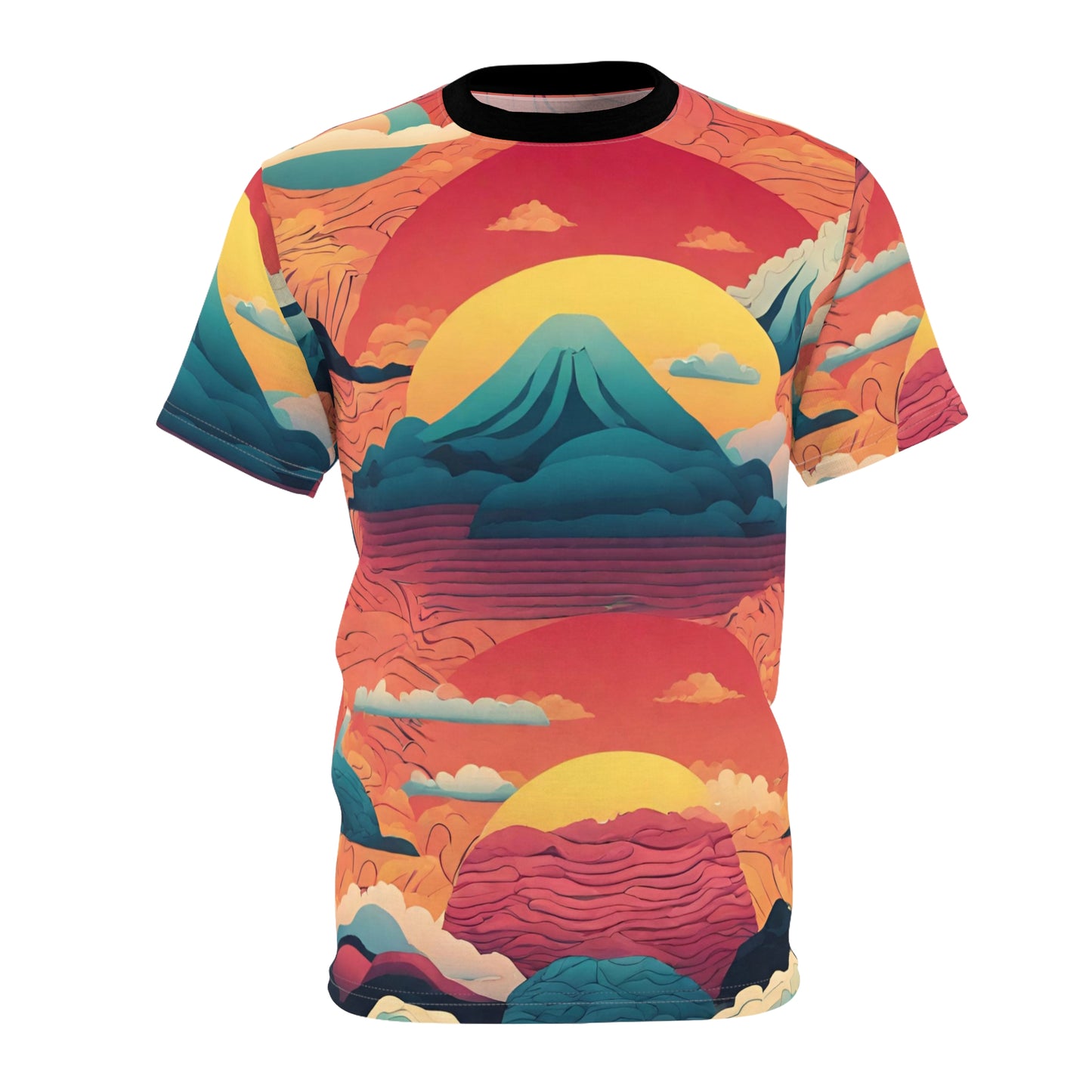 Mt. Fuji Unisex Cut & Sew Tee (AOP)