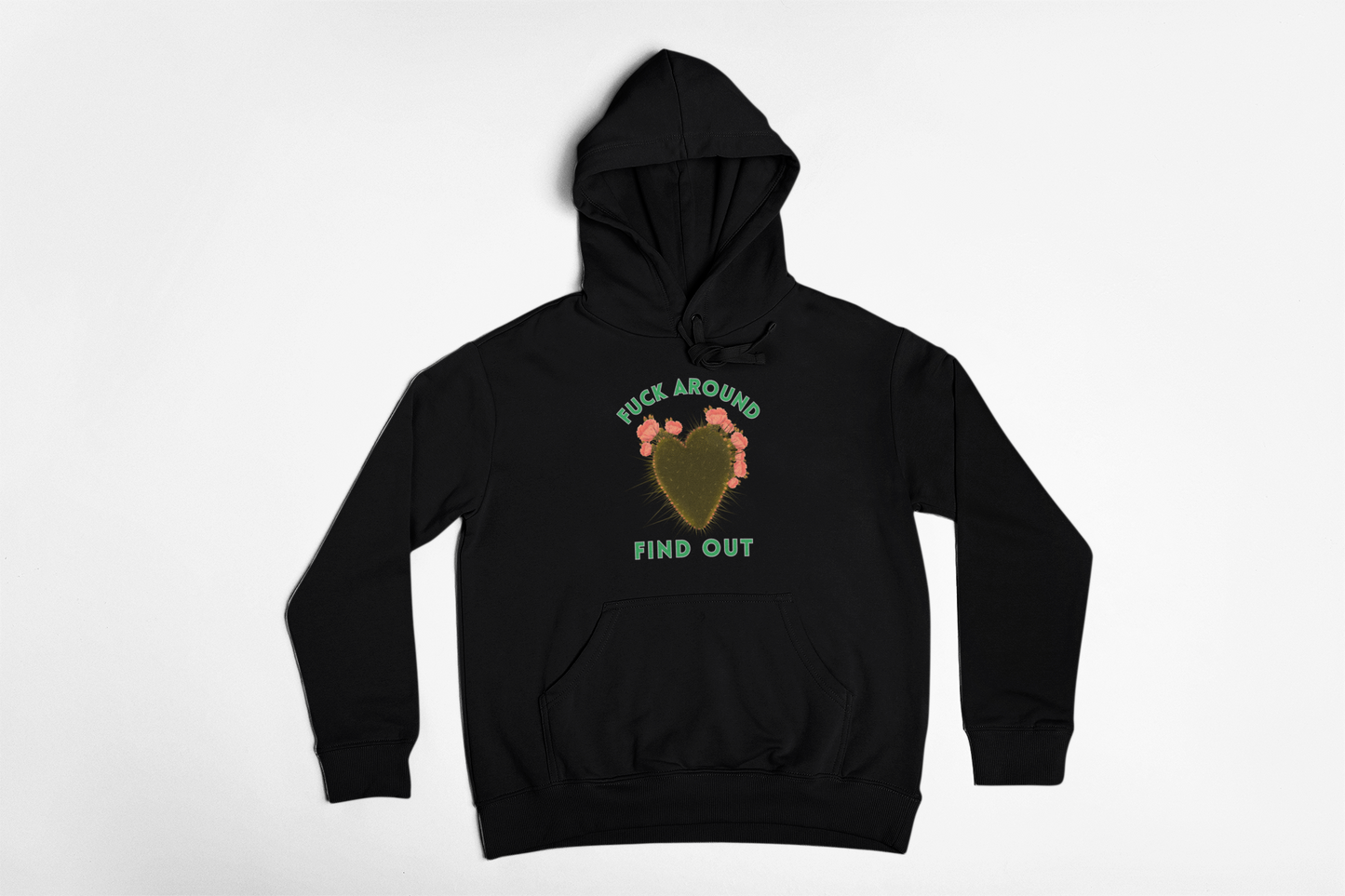 Prickly Heart Unisex Eco Raglan Hoodie