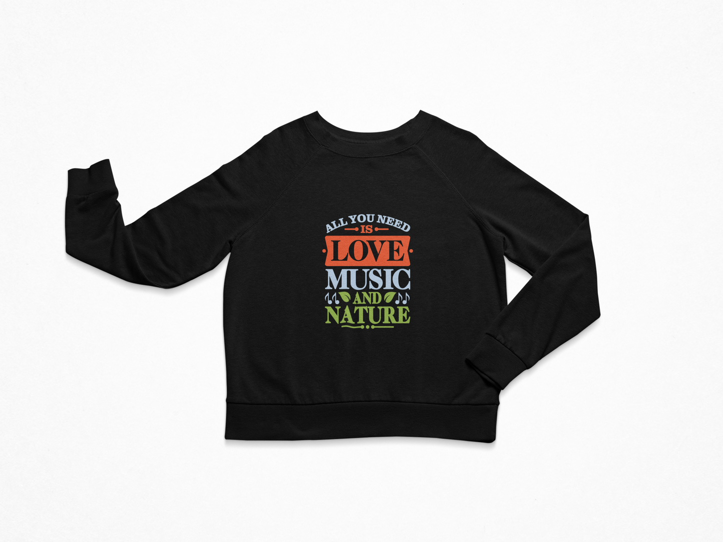 All You Need is Love... Unisex Organic Sweatshirt
