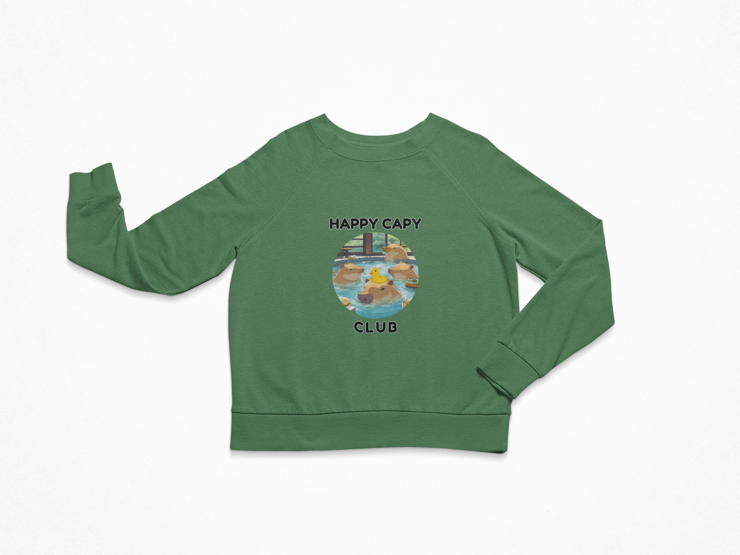 Happy Capy Club Unisex Organic Sweatshirt