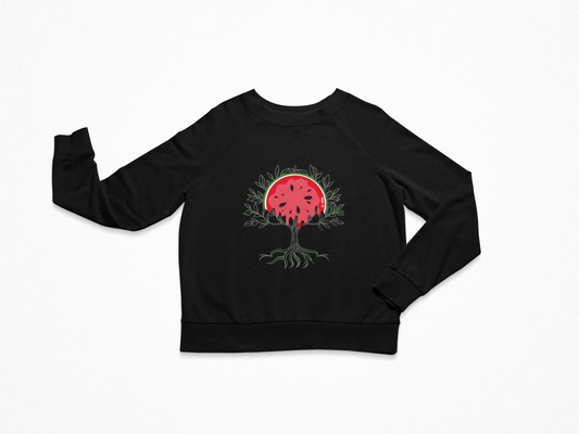 Olive Tree Unisex Organic Sweatshirt