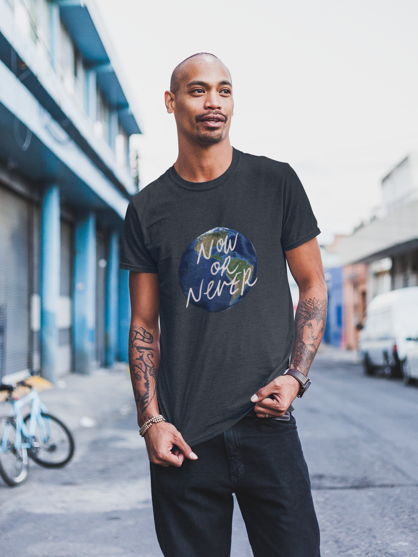 Now or Never Unisex Jersey Short Sleeve Tee